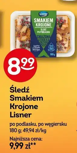 Żabka Śledź Smakiem Krojone Lisner po podlasku, po węgiersku oferta