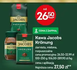 Żabka Kawa Jacobs Krönung ziarnista, mielona, rozpuszczalna oferta