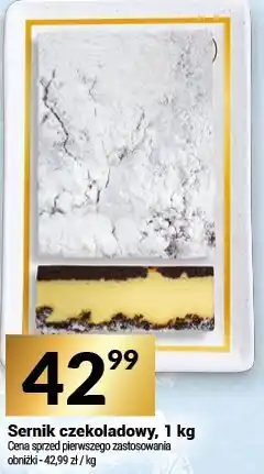 Twój Market Sernik czekoladowy, 1 kg Twój Market oferta