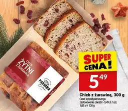 Twój Market Chleb z żurawiną, 300 g Twój Market oferta