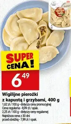 Twój Market Wigilijne pierożki z kapustą i grzybami, 400 g Twój Market oferta