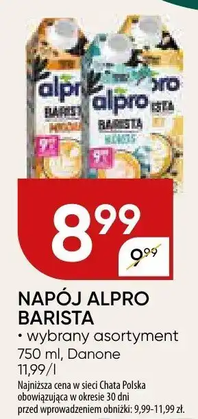 Napój alpro barista