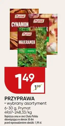 Chata Polska Przyprawa Prymat oferta