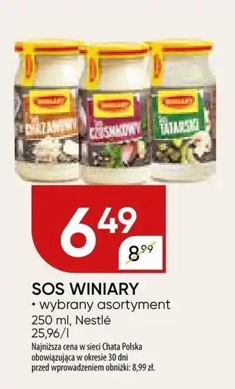 Chata Polska Sos winiary oferta