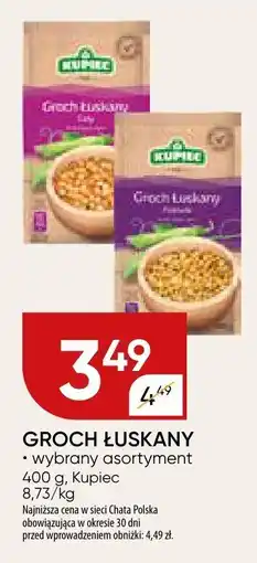 Chata Polska Groch łuskany Kupiec oferta