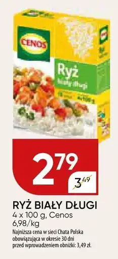 Chata Polska Ryż biały długi Cenos oferta