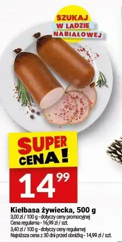 Twój Market Kiełbasa żywiecka, 500 g Twój Market oferta