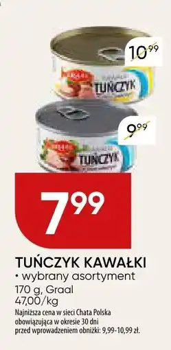 Chata Polska Tuńczyk kawałki Graal oferta