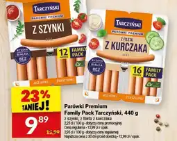 Twój Market Parówki Premium Family Pack Tarczyński, 440 g oferta