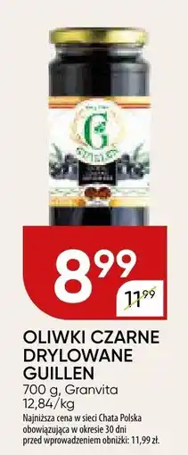 Chata Polska Oliwki czarne drylowane guillen Granvita oferta