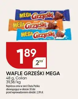 Chata Polska Wafel grzeski mega Colian oferta