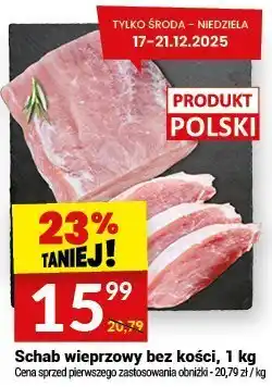 Twój Market Schab wieprzowy bez kości Twój Market oferta