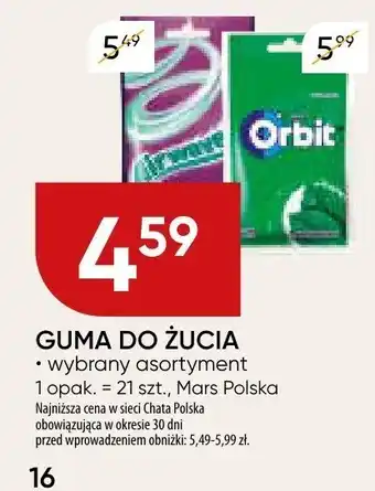 Guma do żucia Orbit