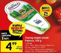 Twój Market Twaróg wiejski klinek Piątnica, 250 g oferta