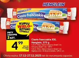 Twój Market Ciasto francuskie XXL Henglein, 375 g oferta