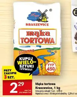 Twój Market Mąka tortowa Kraszewice, 1 kg oferta