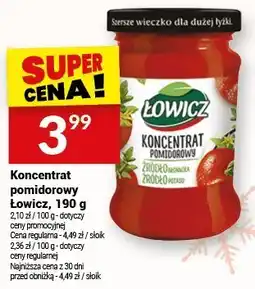 Twój Market Koncentrat pomidorowy Łowicz, 190 g oferta