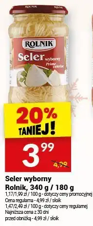 Twój Market Seler wyborny Rolnik, 340 g / 180 g oferta
