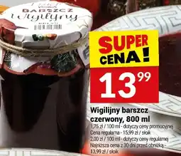 Twój Market Wigilijny barszcz czerwony, 800 ml Twój Market oferta