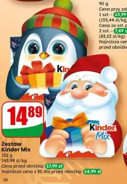 Dino Zestaw Kinder Mix 102g oferta