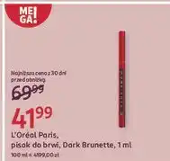 Rossmann Pisak do brwi dark brunette L'oreal Paris oferta