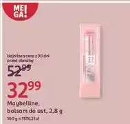 Rossmann Balsam do ust 007 Maybelline Lifter Glaze oferta