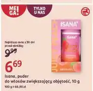 Rossmann Puder zwiększający objętość włosów Isana Style 2 Create oferta