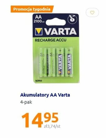 Action Akumulatory AA Varta oferta