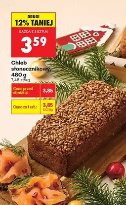 Biedronka Chleb słonecznikowy Biedronka oferta