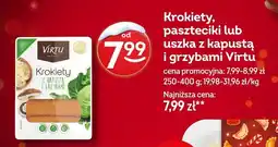 Żabka Krokiety z kapustą i grzybami Virtu oferta