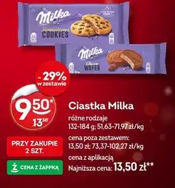 Żabka Ciastka Milka różne rodzaje oferta