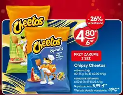 Żabka Chipsy Cheetos różne rodzaje oferta