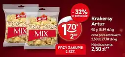 Żabka Krakersy Artur oferta
