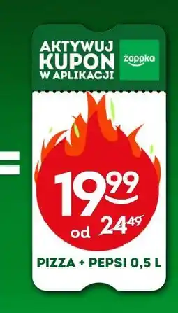 Żabka Pizza + Pepsi 0,5 l Żabka oferta