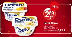 Żabka Serek Danio różne rodzaje oferta