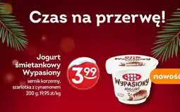 Żabka Jogurt śmietankowy Wypasiony sernik korzenny, szarlotka z cynamonem oferta
