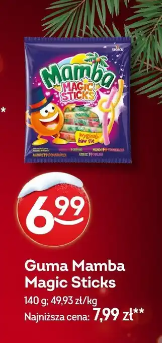 Żabka Guma Mamba Magic Sticks oferta