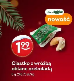 Żabka Ciastko z wróżbą oblane czekoladą Żabka oferta