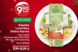 Żabka Sałatka Lunchbox Dobra Karma różne rodzaje oferta