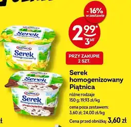 Żabka Serek homogenizowany Piątnica różne rodzaje oferta