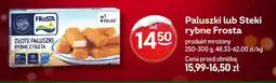 Żabka Paluszki lub Steki rybne Frosta oferta