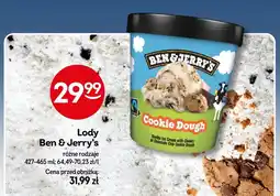 Żabka Lody Ben & Jerry's różne rodzaje oferta