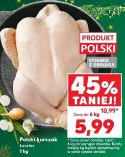 Kaufland Polski kurczak tuszka 1 kg oferta
