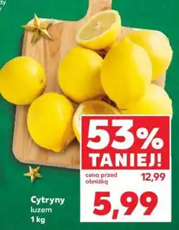 Kaufland Cytryny, luzem 1 kg oferta