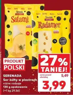 Kaufland SERENADA Ser żółty w plastrach oferta
