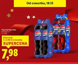 Lidl Napój Pepsi Twist oferta
