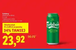 Lidl Piwo Carlsberg oferta