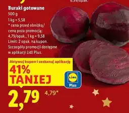 Lidl Buraki gotowane oferta