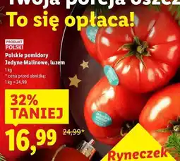 Lidl Pomidory malinowe oferta