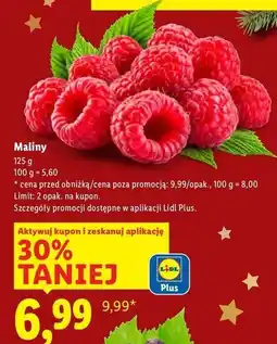 Lidl Maliny oferta